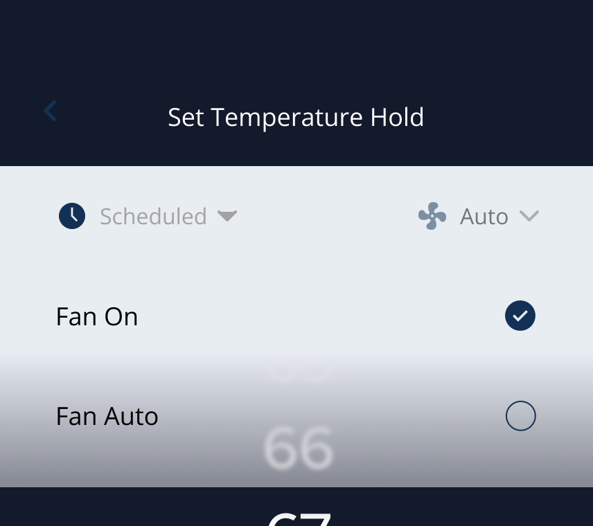 Fan options